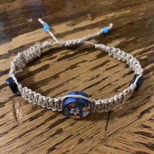 NEW Hemp Bracelet with clay beads